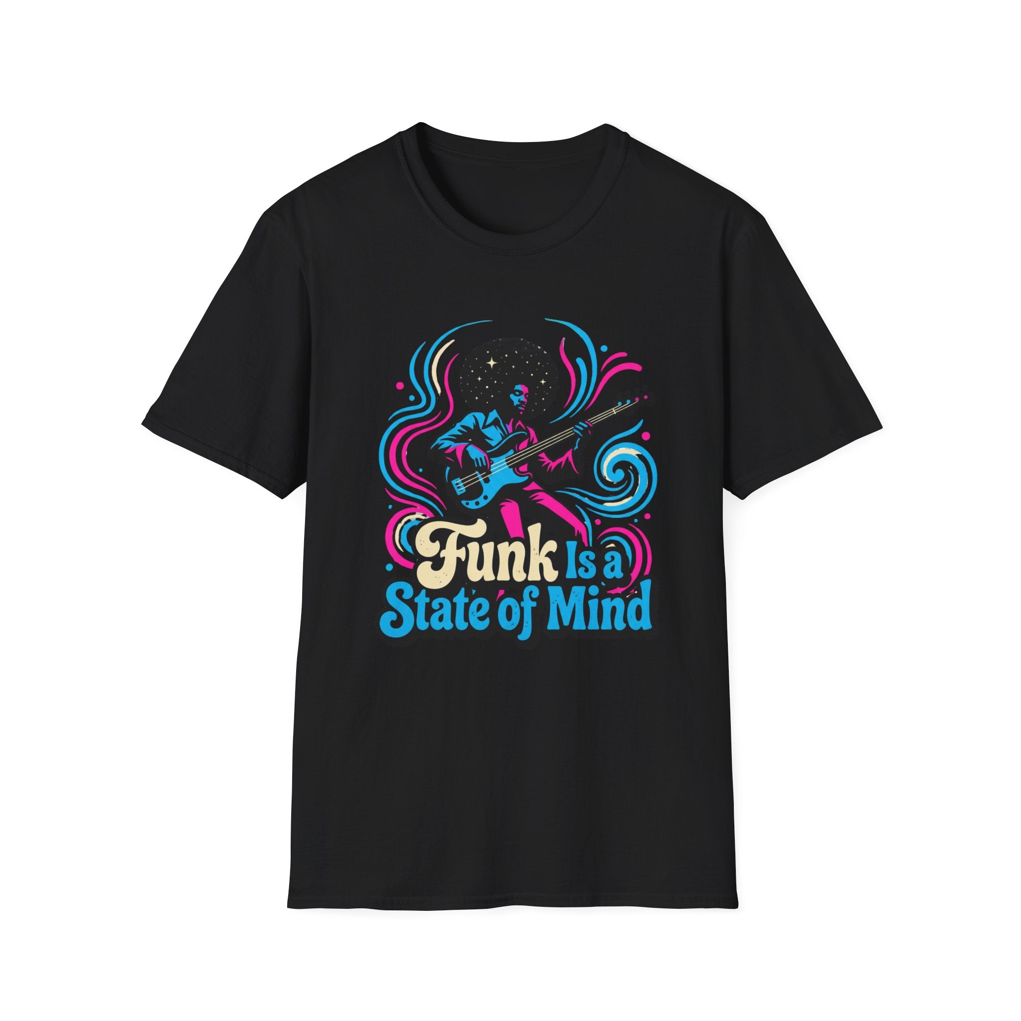 Funk Is a State of Mind Retro Guitar Music Tee