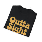 Outta Sight Retro Graphic T-Shirt — Vintage 70s Vibe Tee
