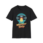 UFO Graphic T-Shirt — 'The Mother Ship' Retro Sci‑Fi Alien Abduction Tee