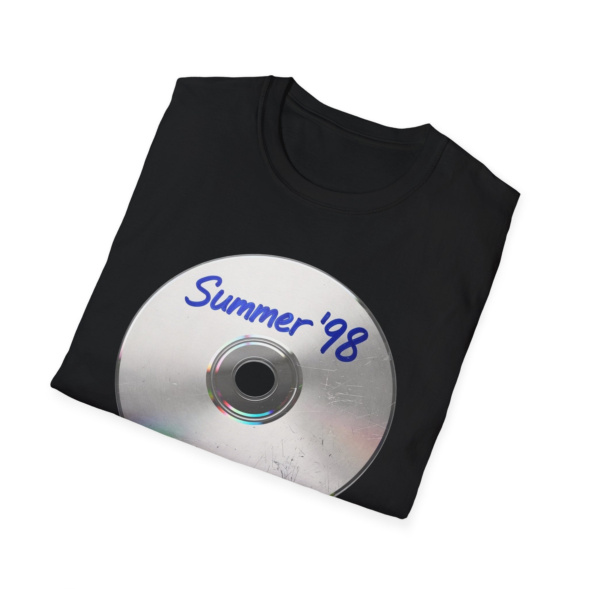 CD Graphic T-Shirt — “Summer '98” Retro Disc Tee