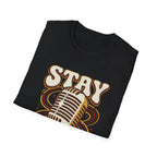 Stay Funky Retro Microphone T-Shirt
