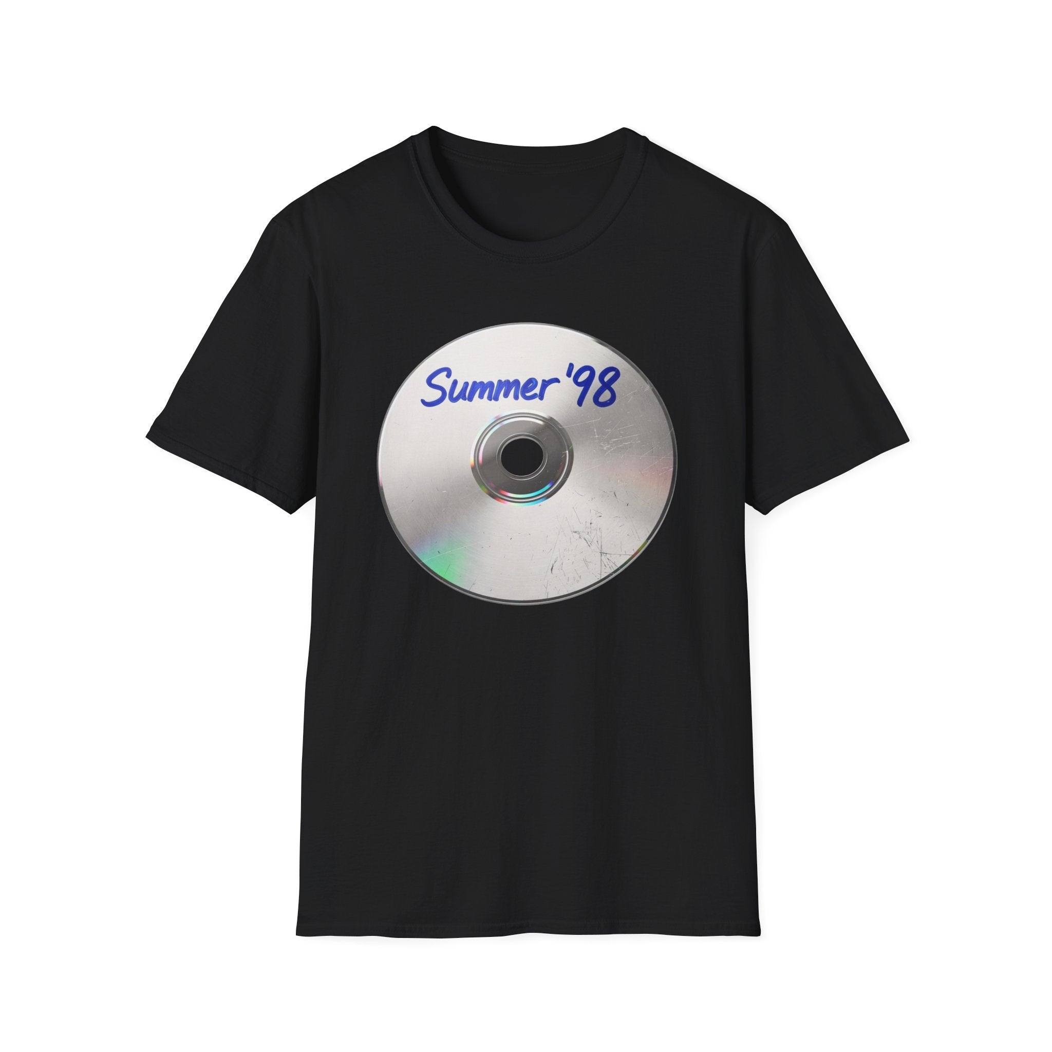CD Graphic T-Shirt — “Summer '98” Retro Disc Tee