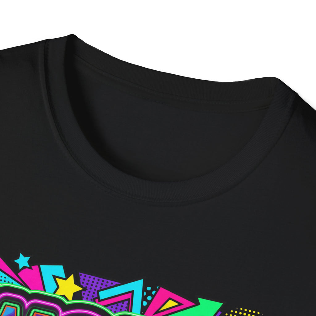 Word Up Retro Graphic T-Shirt — Colorful 90s Style Streetwear
