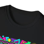 Word Up Retro Graphic T-Shirt — Colorful 90s Style Streetwear